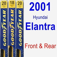 Острието на чистачката на шофьора на Hyundai Elantra - Premium